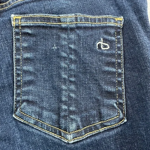 Rag & Bone Justine Skinny Jeans Dark Wash Denim Classic Size‎ 26 - Picture 4 of 10